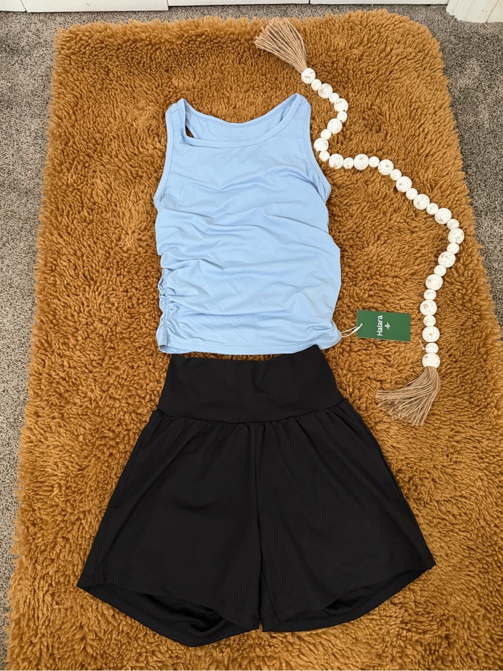 SET: Halara Shorts and Tank NWT!
